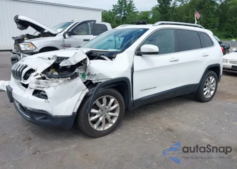 2016 Jeep Cherokee Limited from USA, damaged, VIN 1C4PJMDS3GW102768